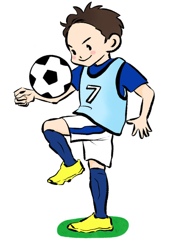 サッカー少年