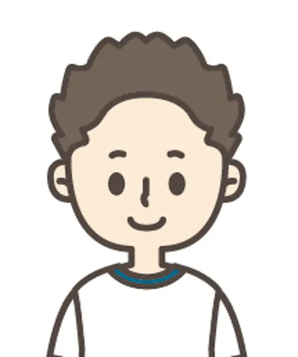 体操服中学生男子イメージ