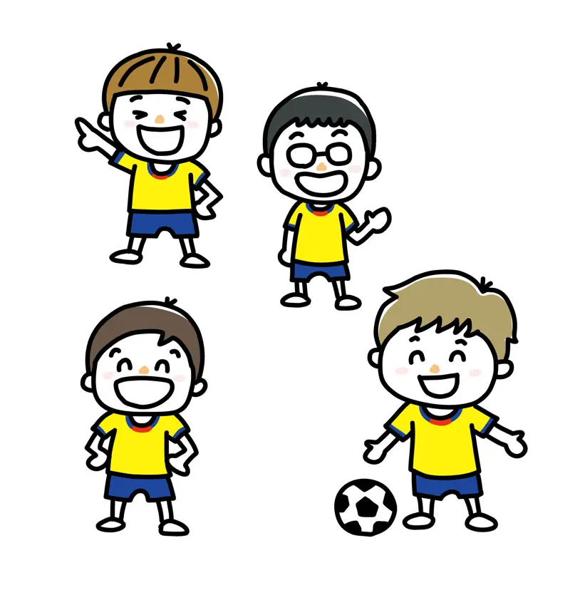 サッカー少年