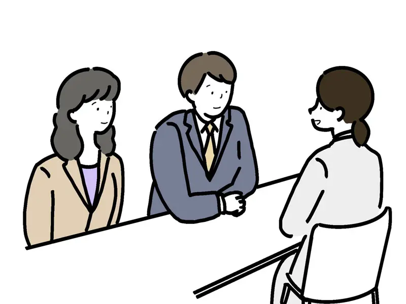 面談