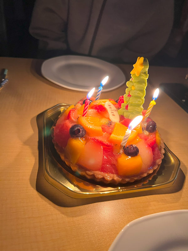クリスマスケーキタルト